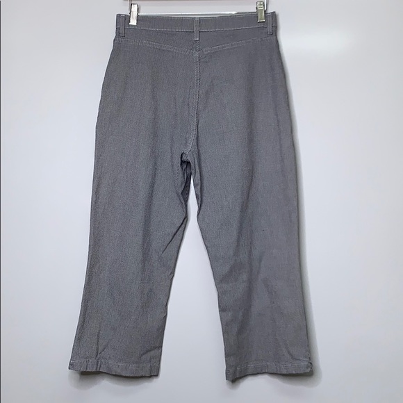 FRENCH DRESSING Pants & Jumpsuits French Dressing Black Vintage Crop Pin Check Pants Poshmark